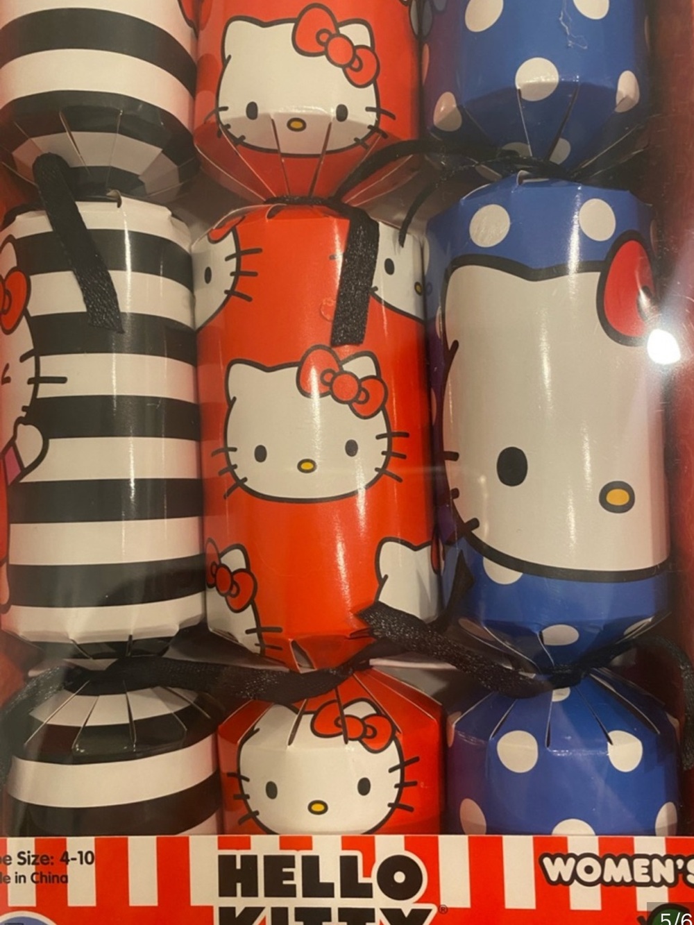 Hello Kitty Socks Trio in surprise crackers! - Picture 3 of 6